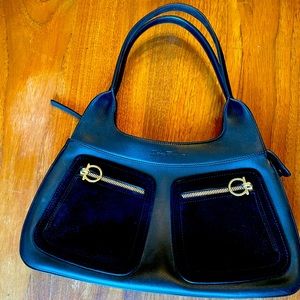 Salvatore Ferragamo black handbag